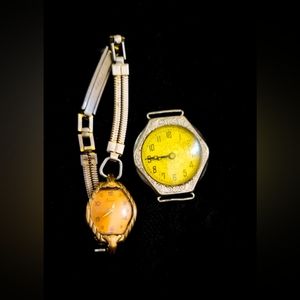 Broken Antique Watch Lot -Mercury 1920s - Unidentified (Likely 1910s)